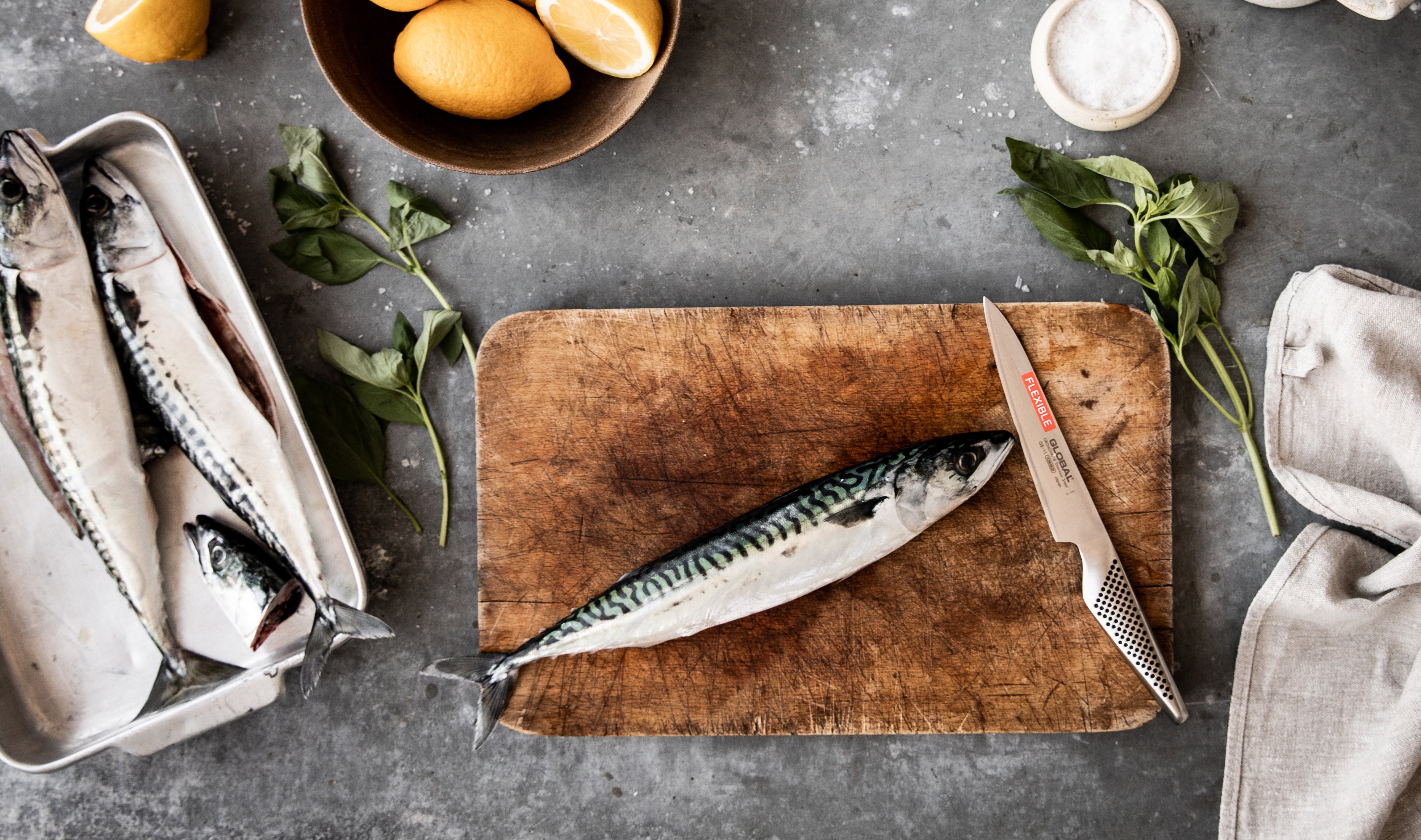 Knives for Fish Cookery by Global Knives from GLOBAL Knives UK