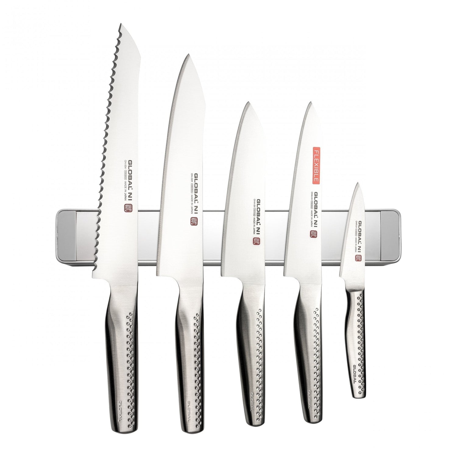 5 Piece Magnetic Knife Set