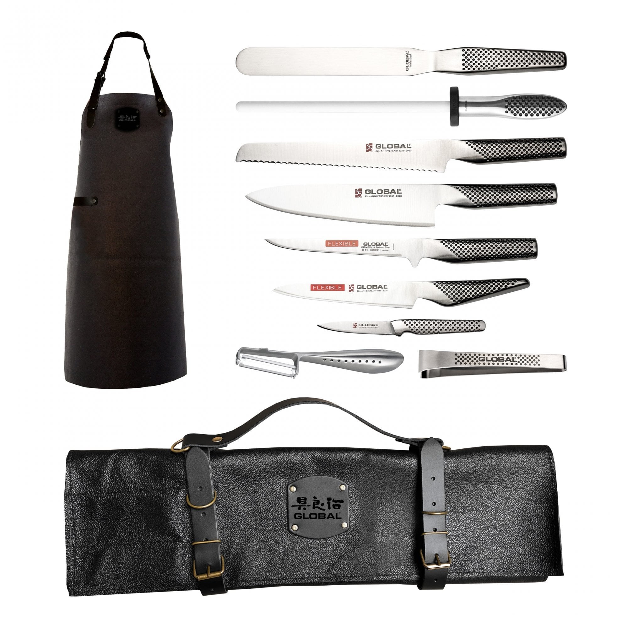 11 Piece Chefs Set 35th Anniversary Limited Edition from GLOBAL