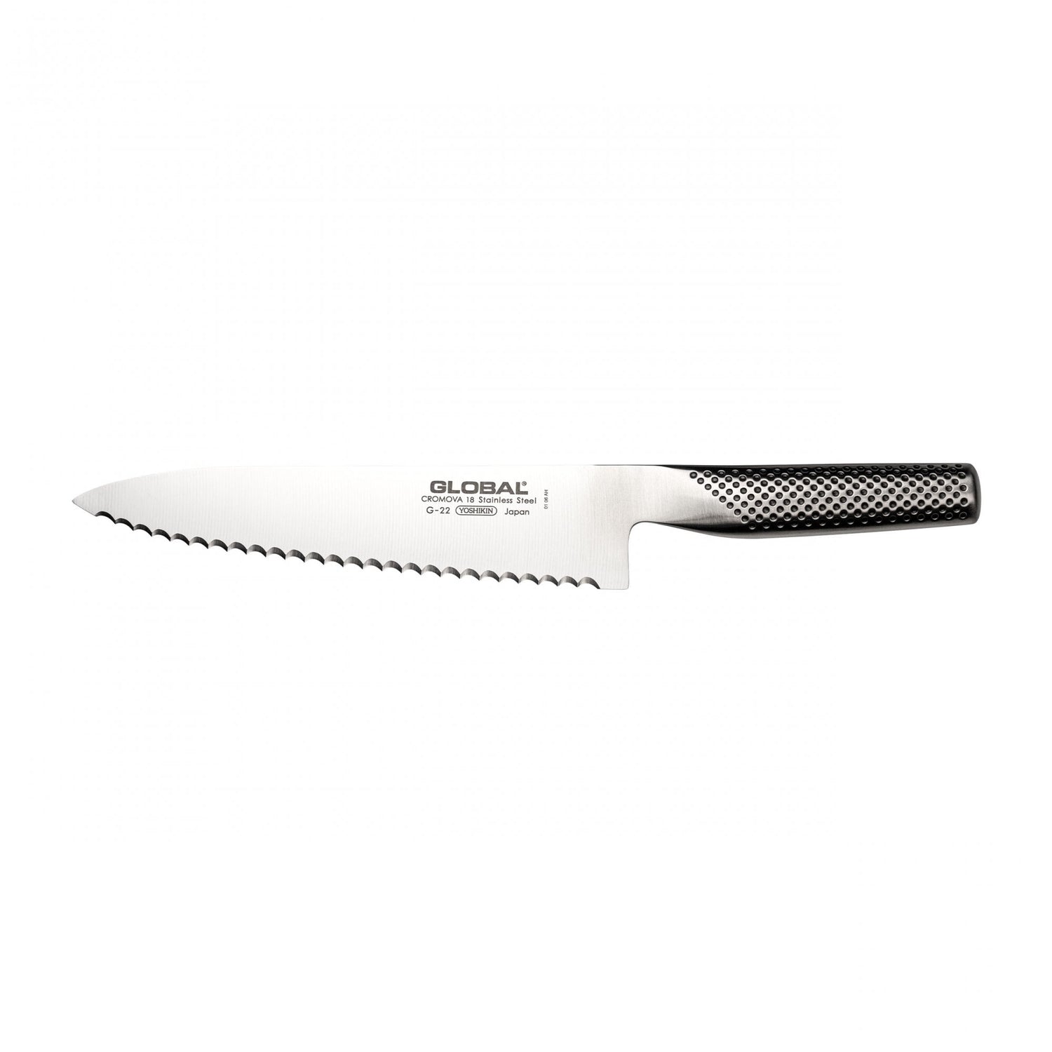 G-22 Bread Knife Scalloped  20cm Blade