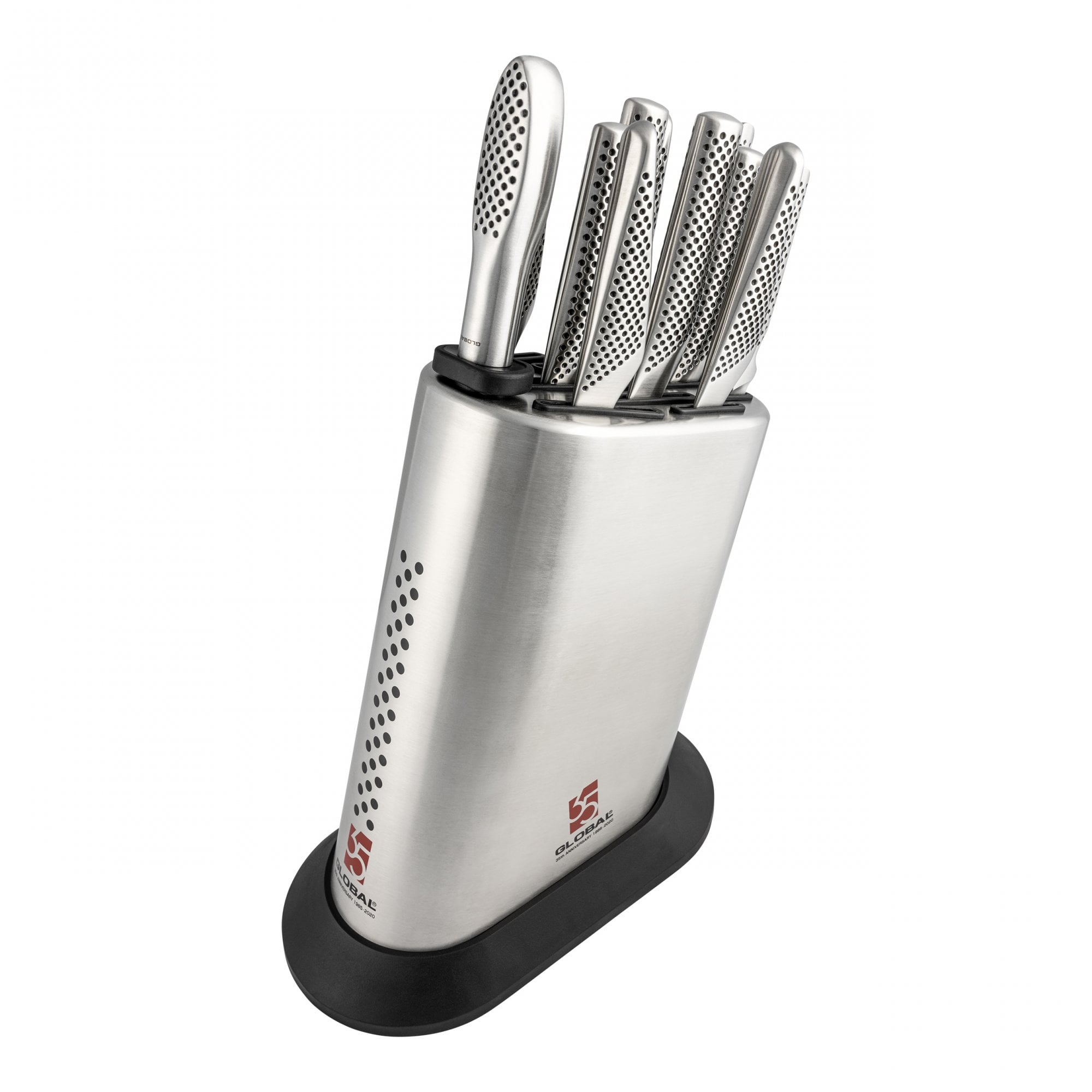 HOT MENU KAI THE 35th SOLO WORKS COMPLE… 35th Anniversary 12 Piece Block Set from GLOBAL Knives UK