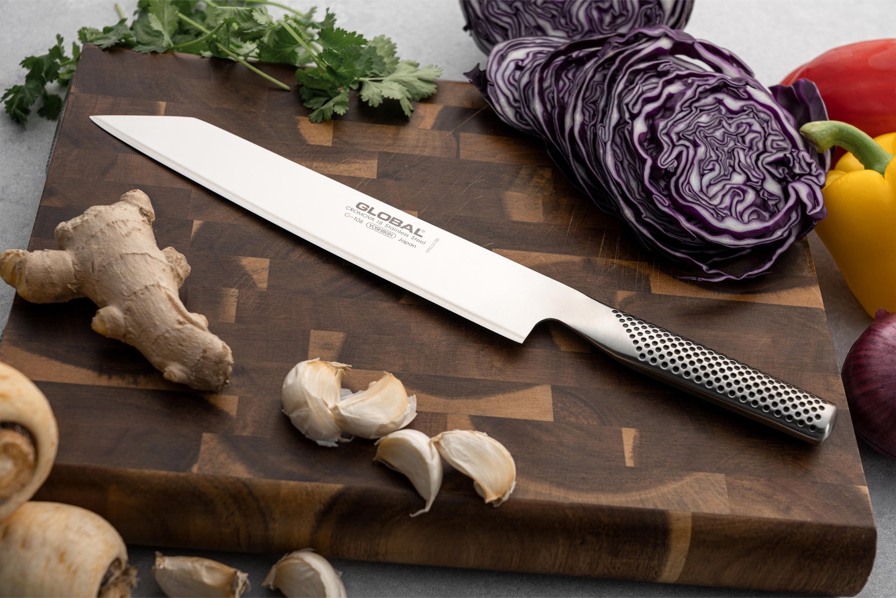 The Kiritsuke: How to Use GLOBAL’s Versatile Hybrid Knife