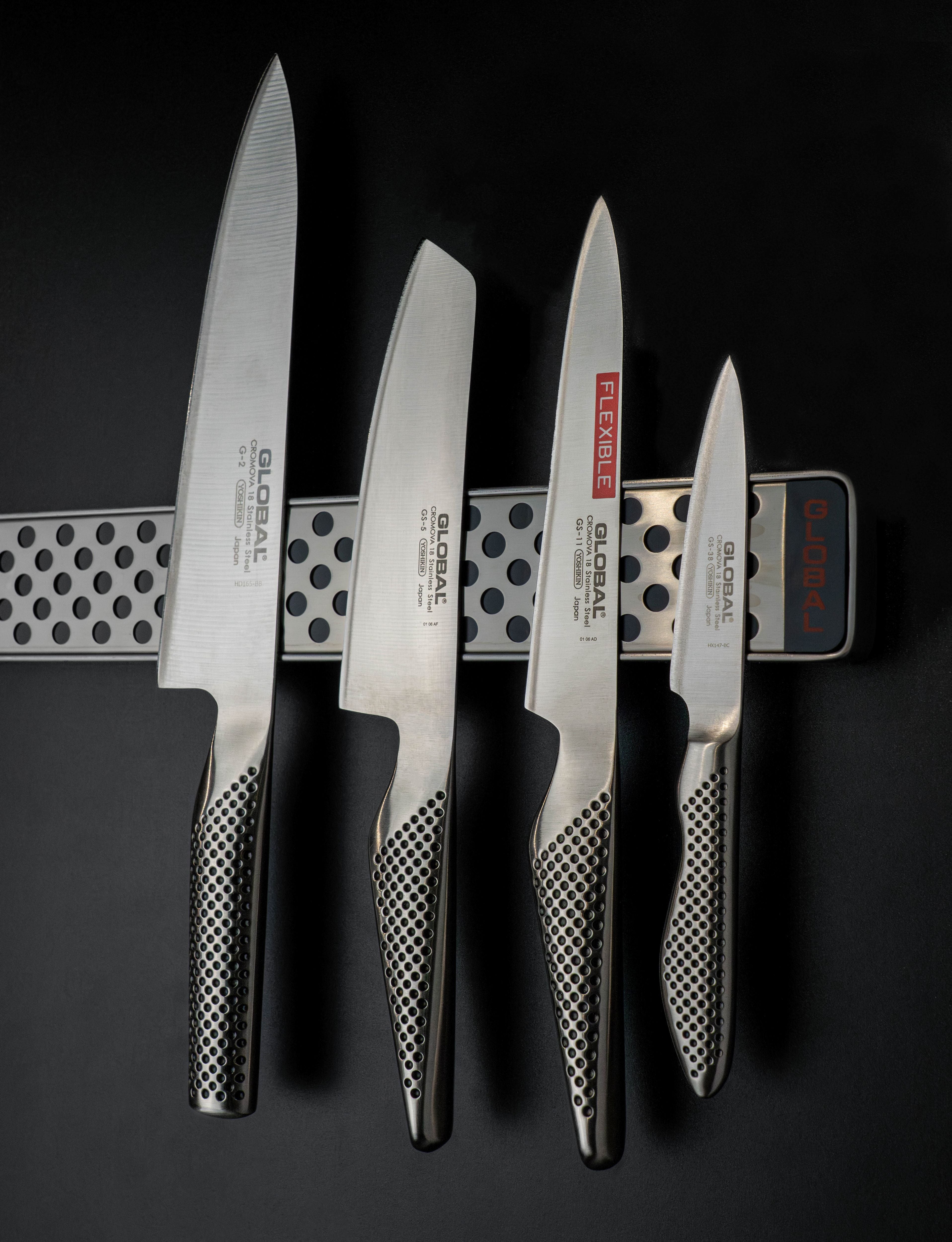 Magnetic Wall Mounted Knife Racks & Holders