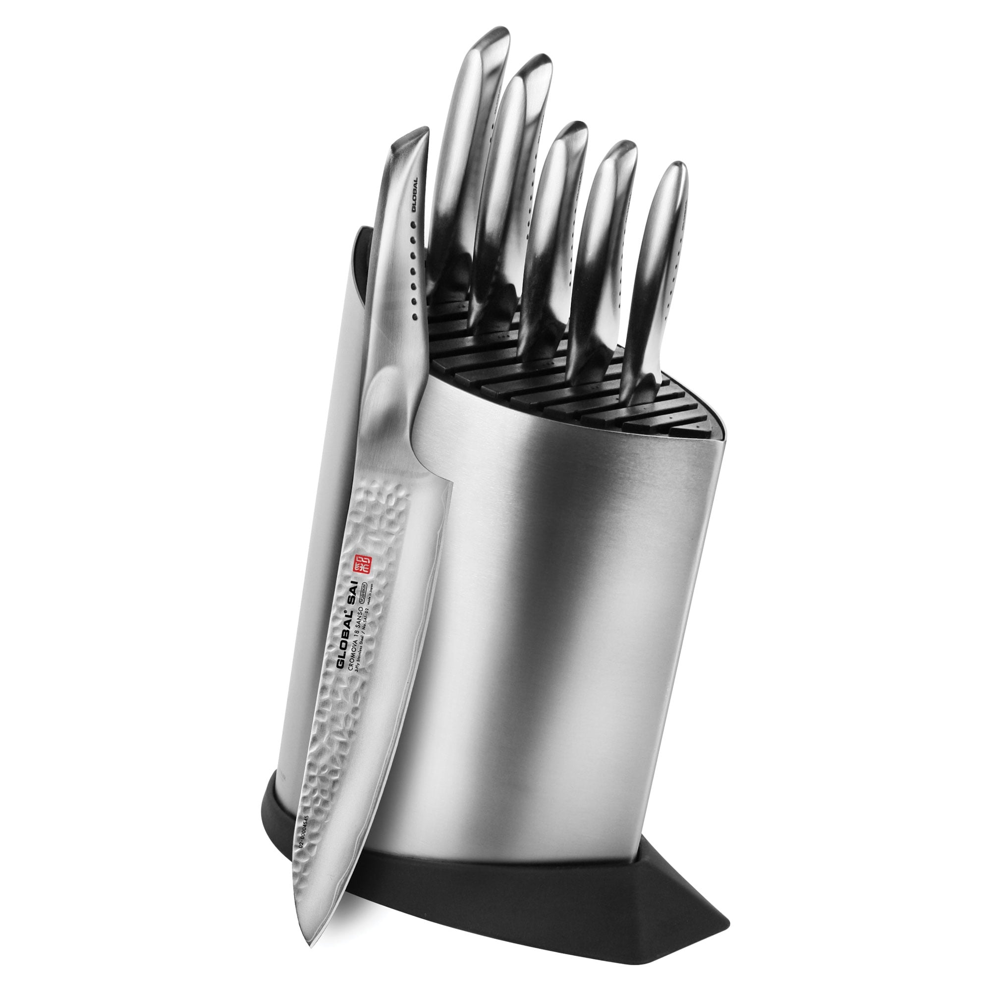 グローバルナイフ　GLOBAL SAI Cromova セット Global SAI 7 Piece Knife Block Set from GLOBAL Knives UK