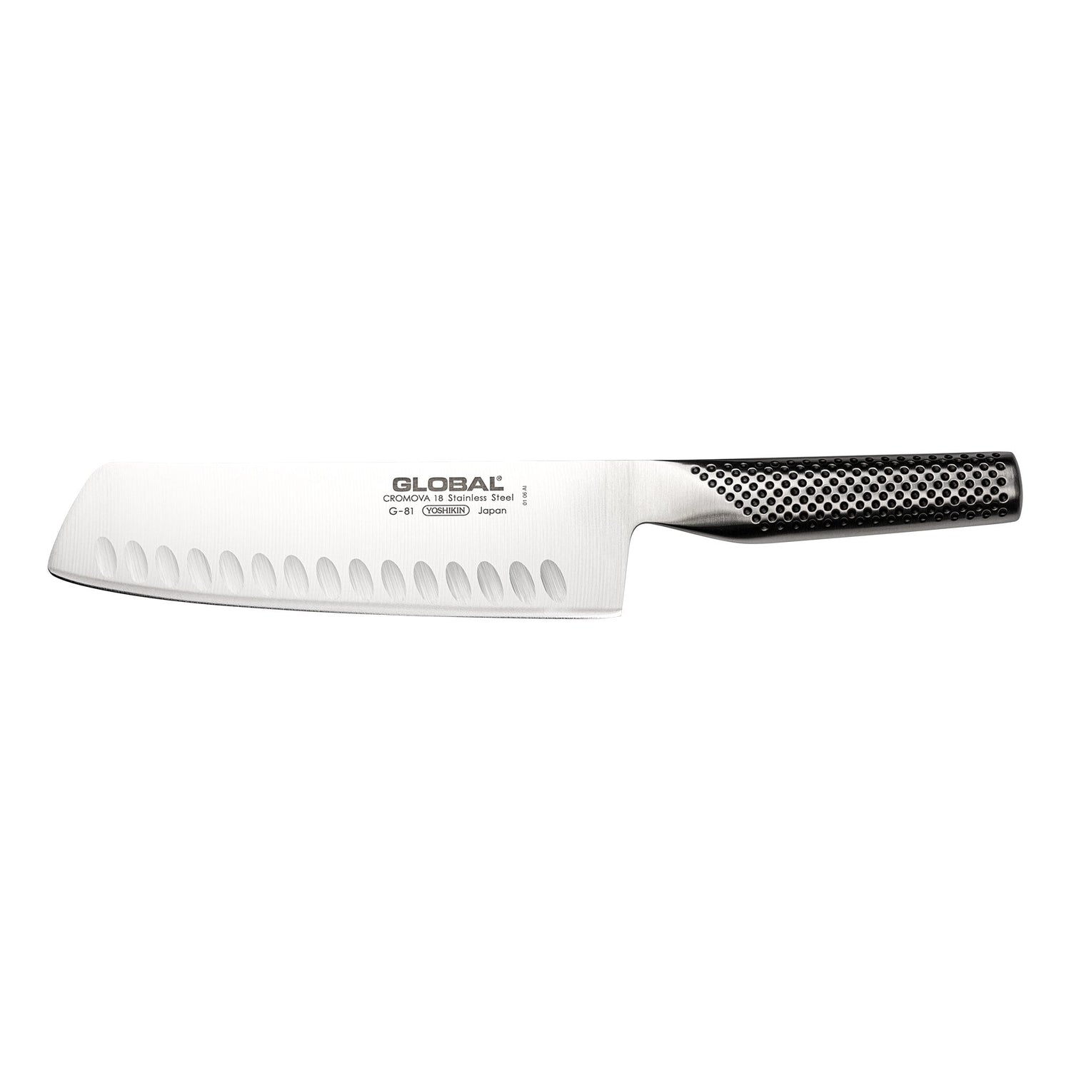 G-81 Vegetable Knife Fluted 18cm Blade