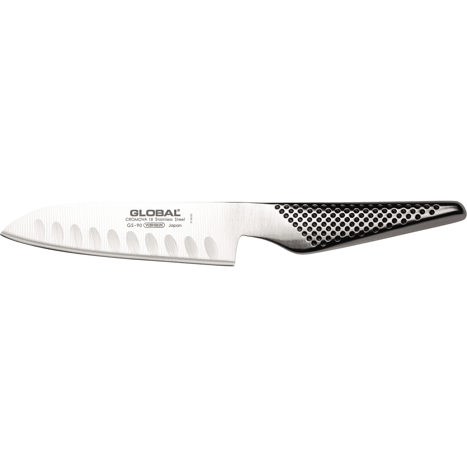GS-90 Fluted Santoku Knife 13cm