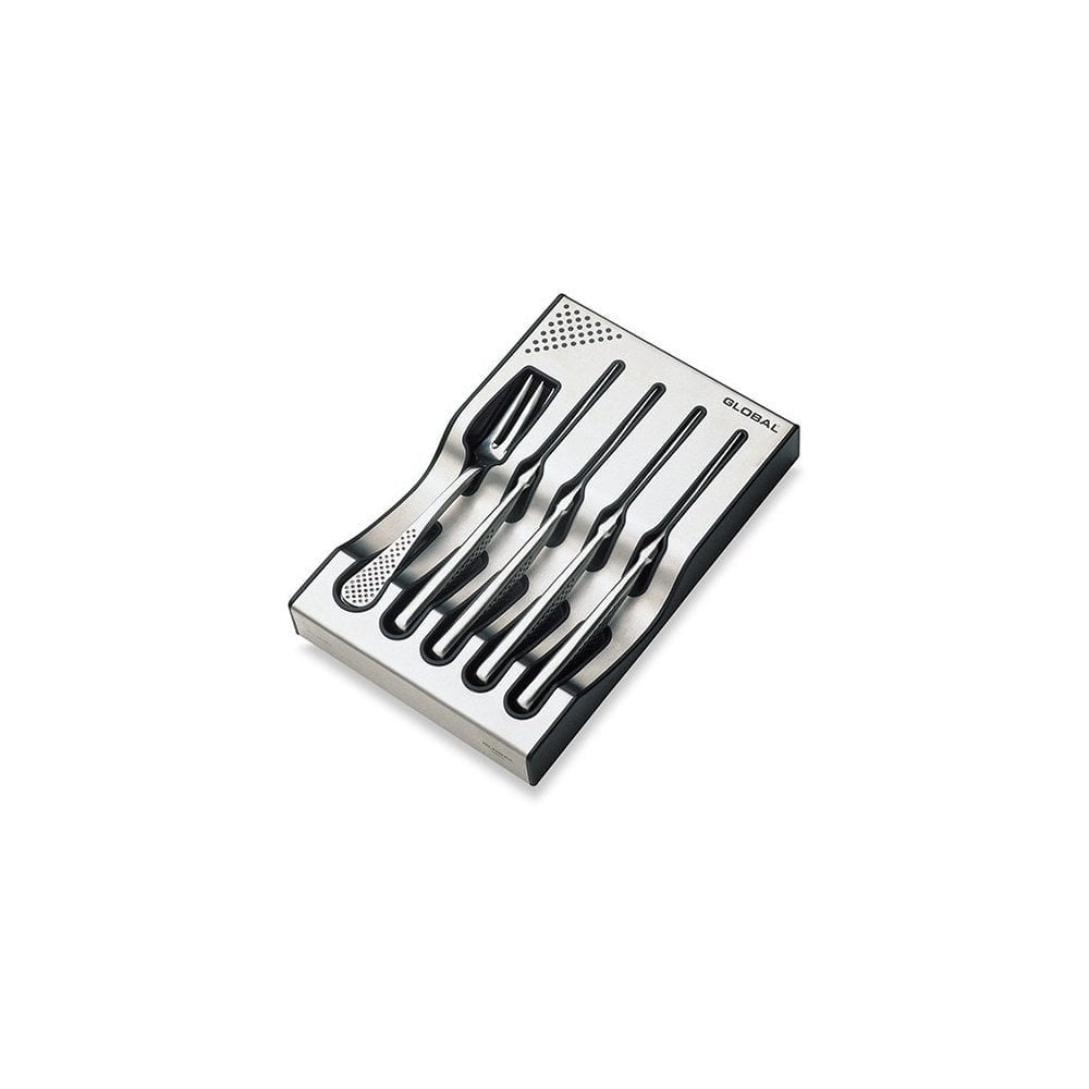 Global 8 Piece Steak Knife and Fork Set