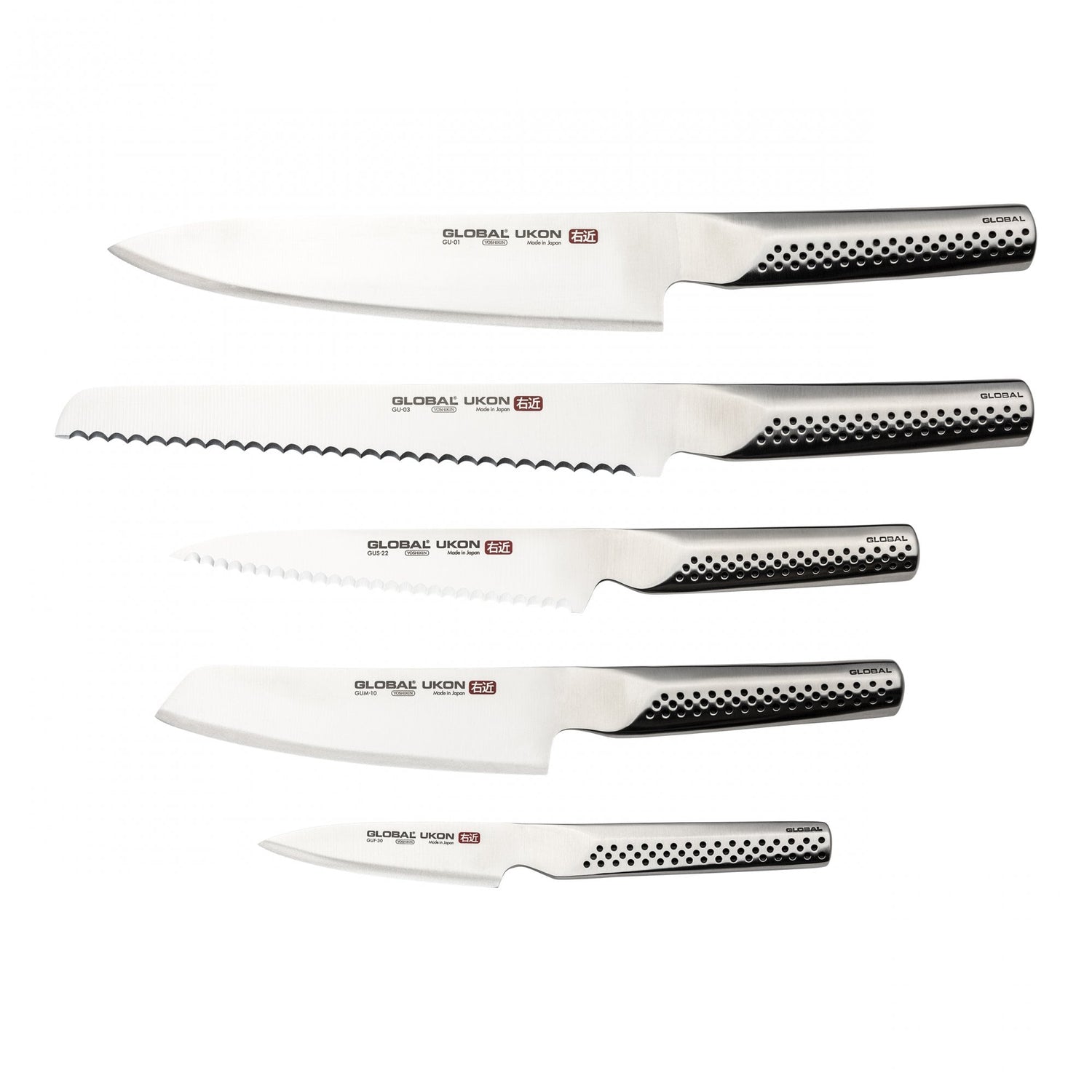 Ukon 6 Piece Knife Block Set