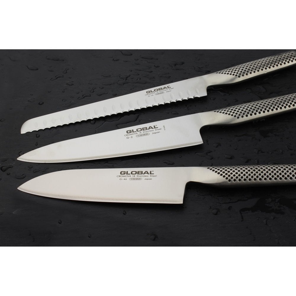 G-50 Global G Chinese Chopper 20cm, 4.0mm from GLOBAL Knives UK