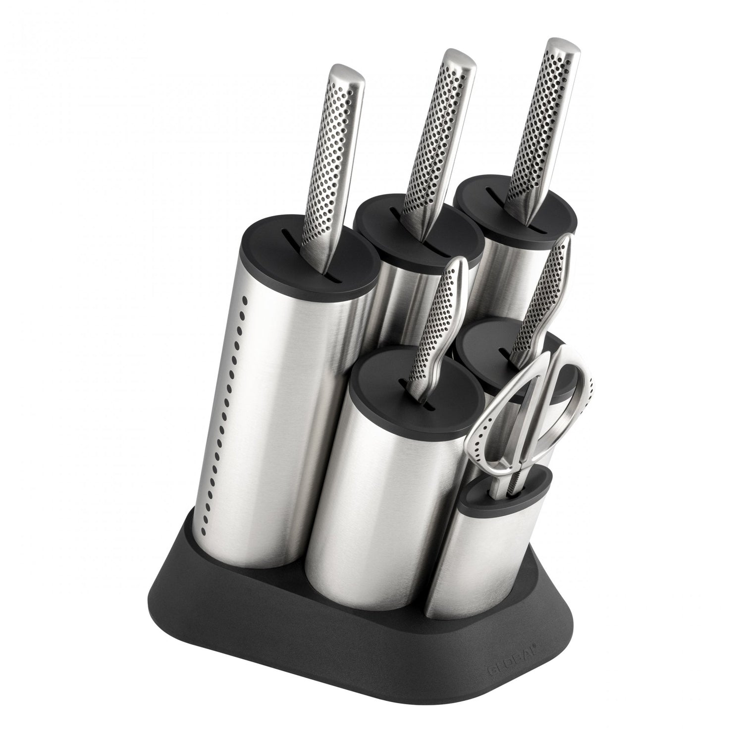 Global Classic Engine Block 7pce Knife Block Set