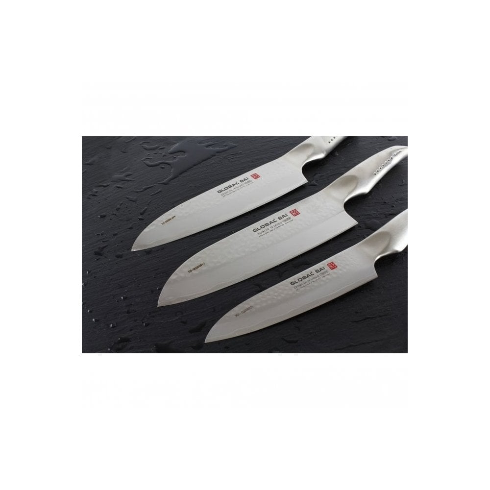 GLOBAL 菜切り包丁グローバル SAI(彩) SAI-04 超硬質 SAI-04 Vegetable Knife 19cm from GLOBAL Knives UK