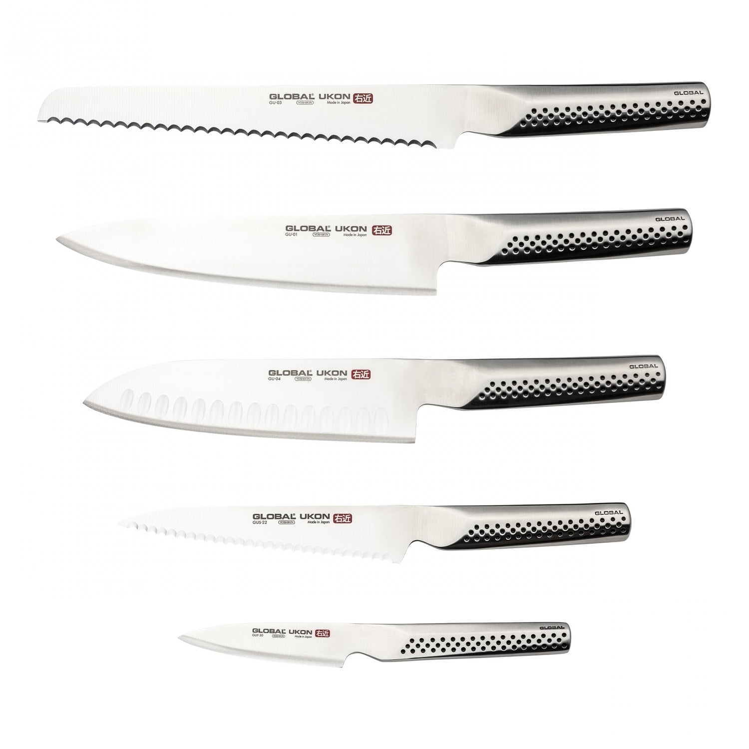 Ukon 6pce Knife Block Set