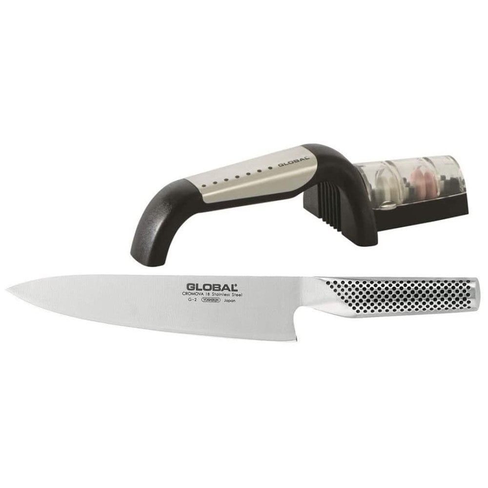 Global 2 Piece Set Of G-2 and GS-440/SS Sharpener