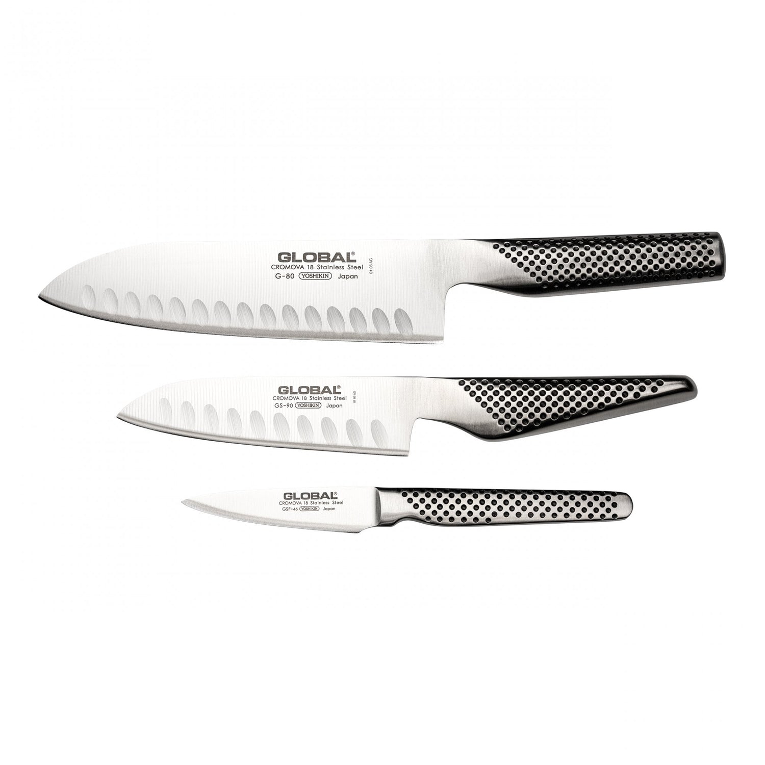 Global 3 Piece Santoku Box Set