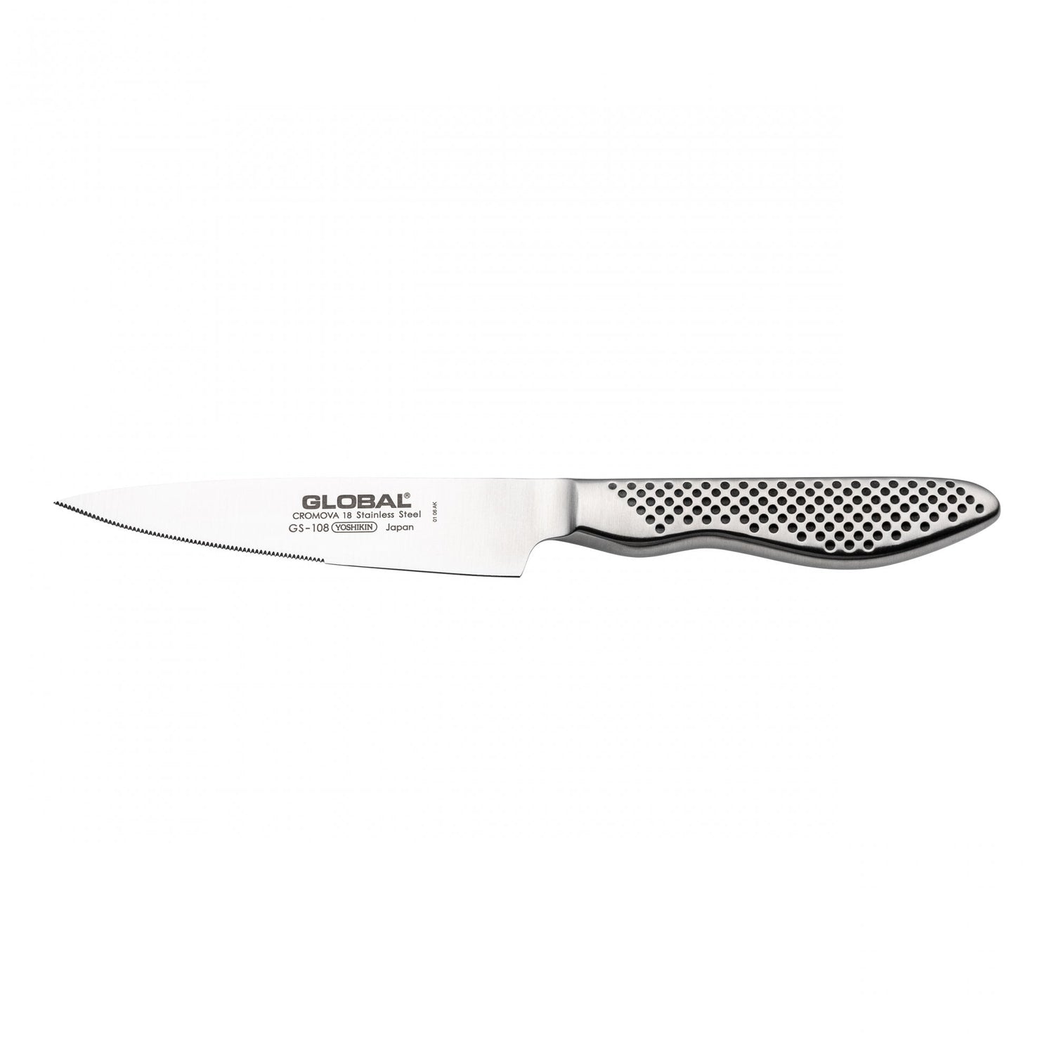 Global 12cm Half Serrated Steak Knife