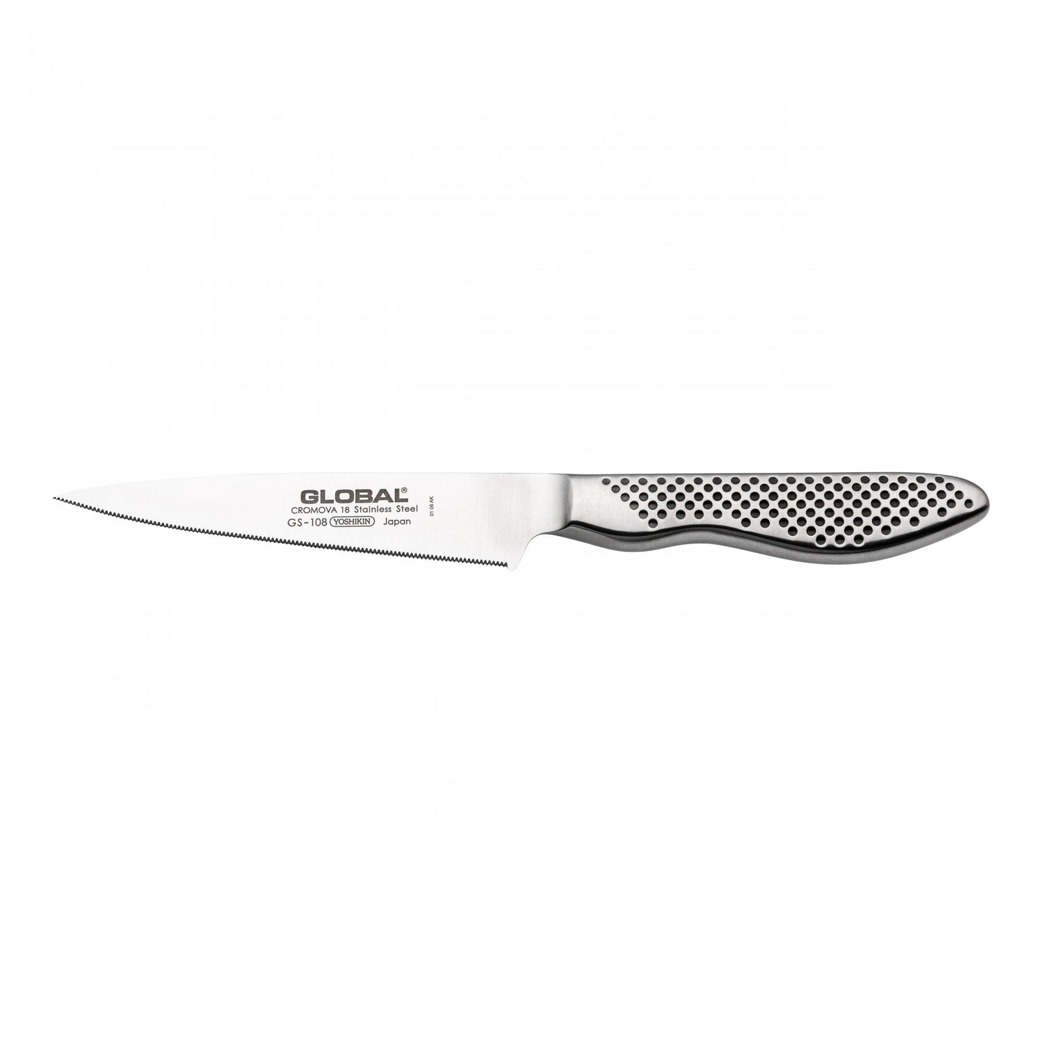 Global 12cm Utility Serrated Blade