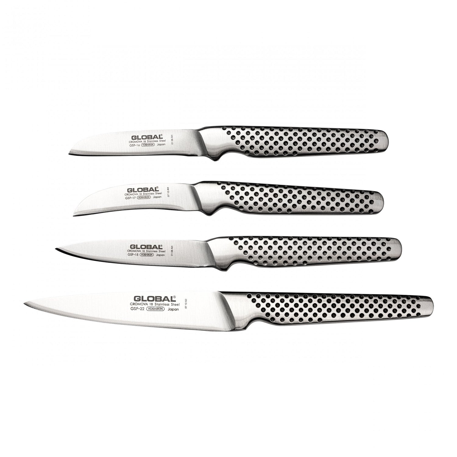 4 Piece Peeling Knife Dock Set