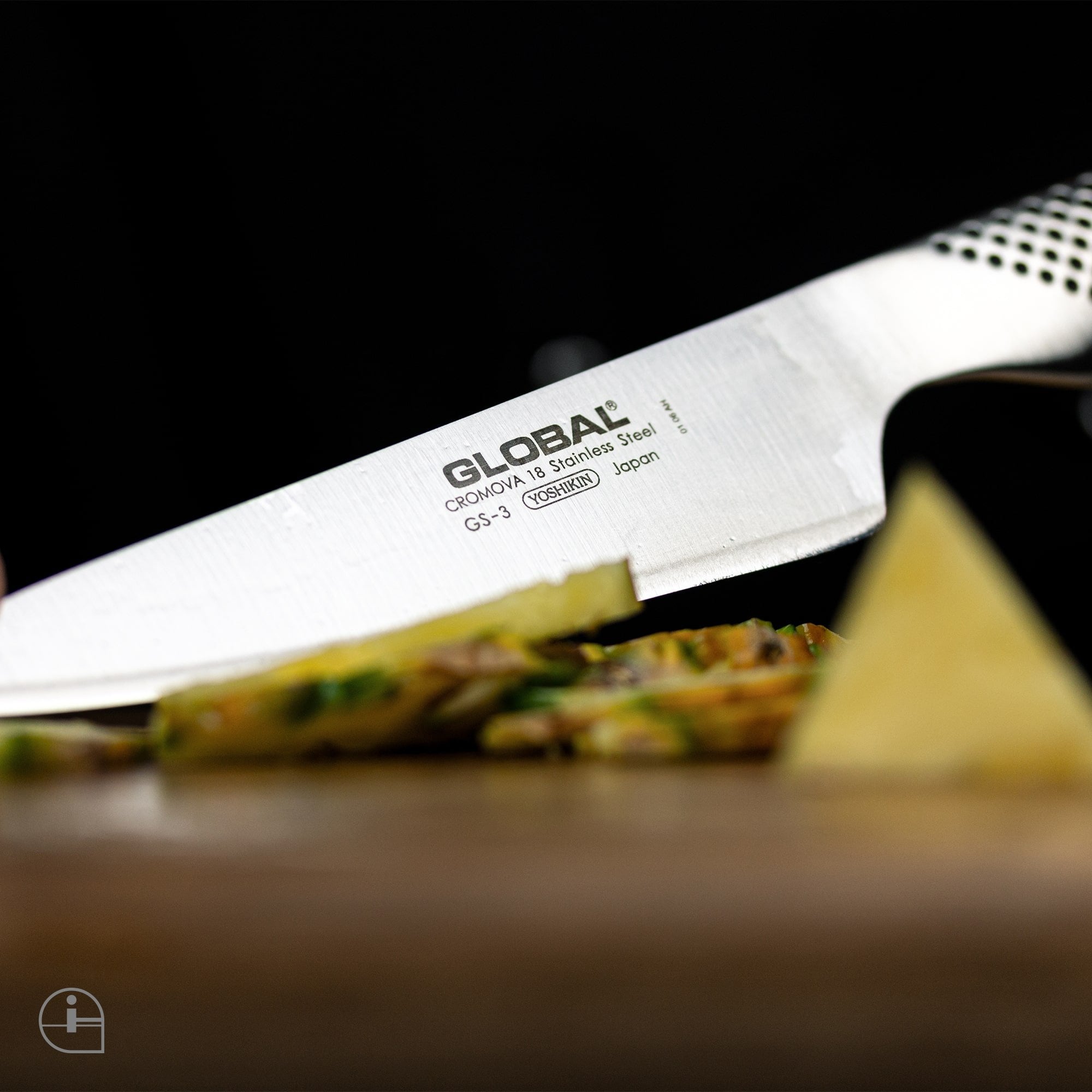 GLOBAL GS-3 ナイフ CROMOVA 18 ステンレス鋼 GS-3 Cook's Knife 13cm from GLOBAL Knives UK