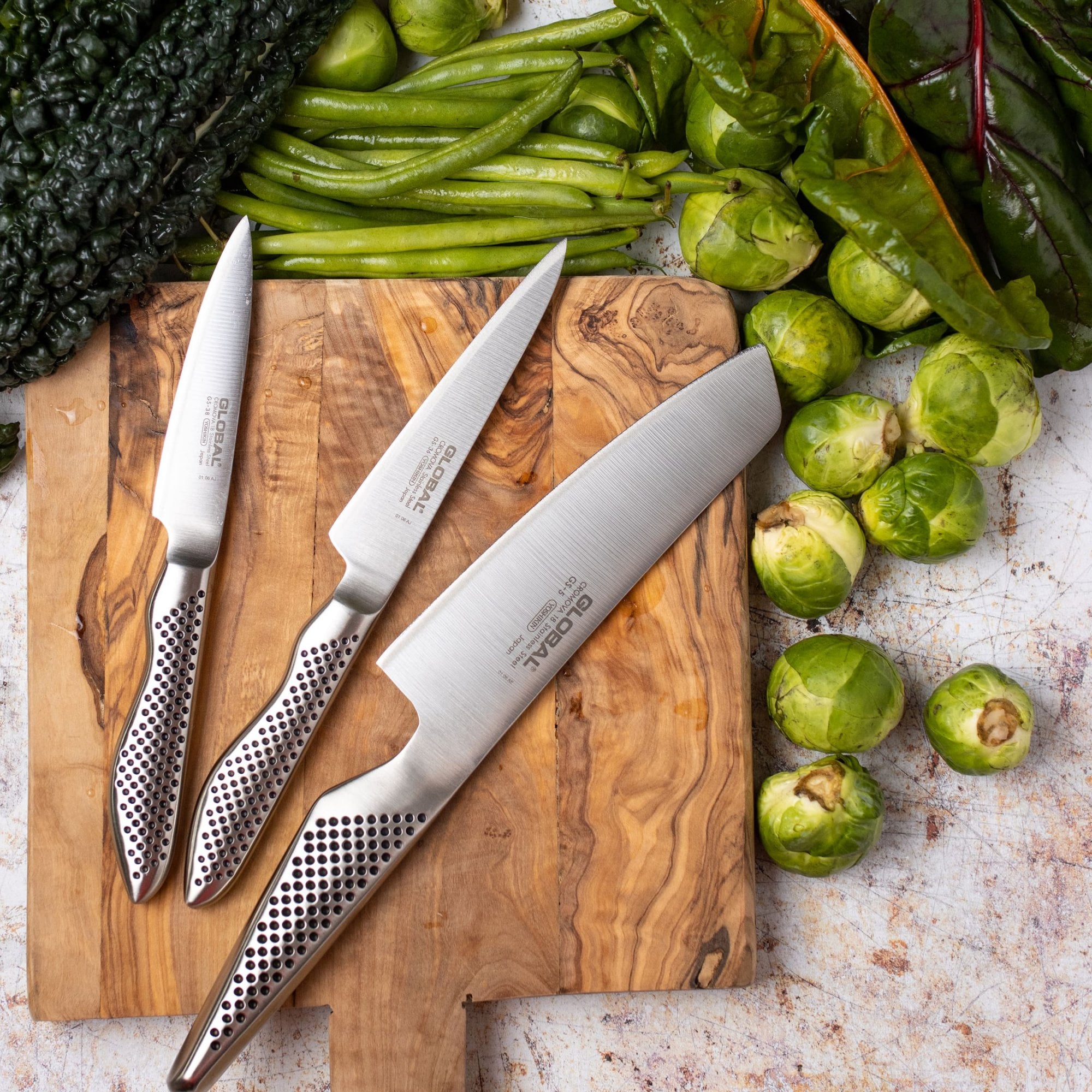GLOBAL GS-5 Vegetable Chopper 14cm | Premium Japanese Kitchen
