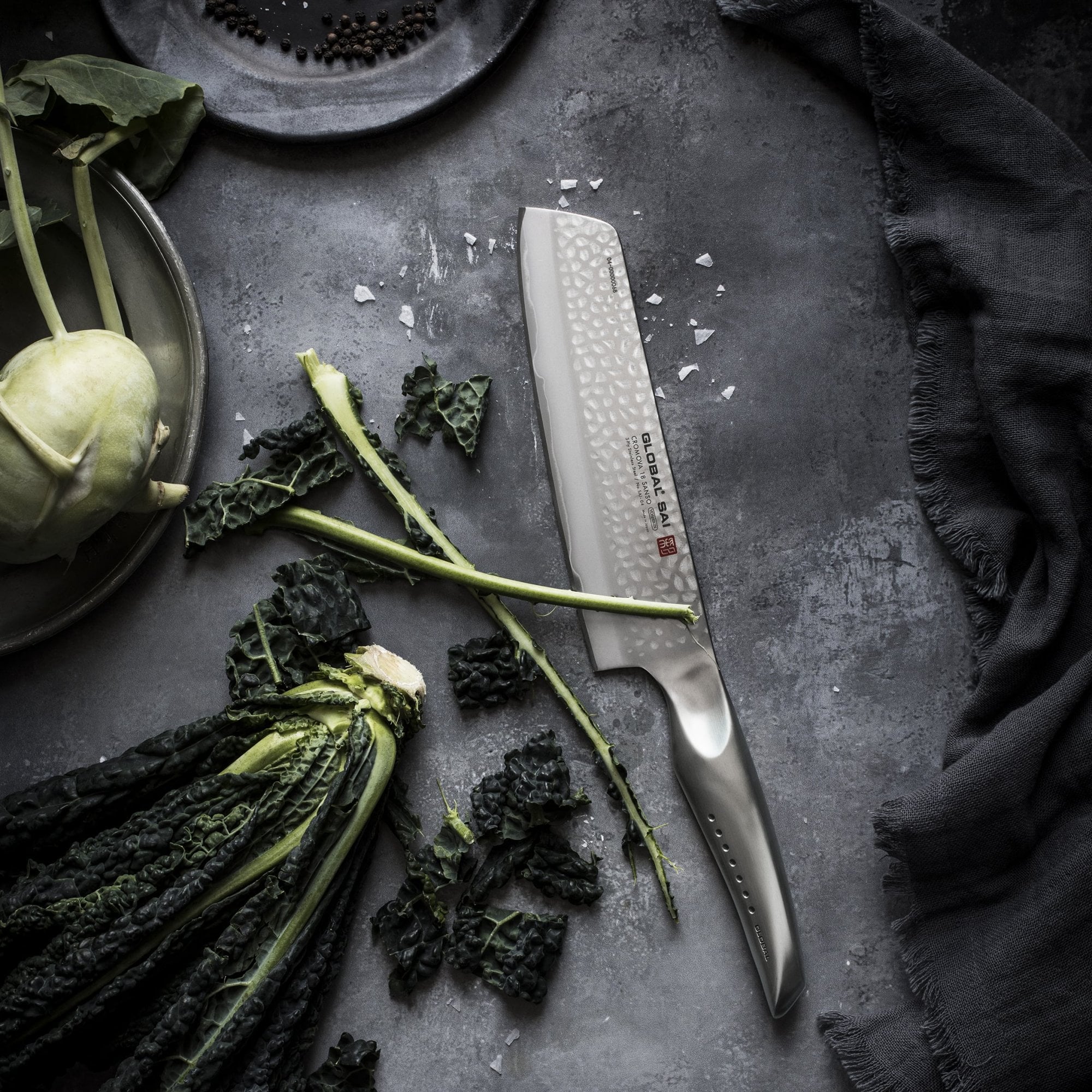 SAI-04 Vegetable Knife 19cm from GLOBAL Knives UK