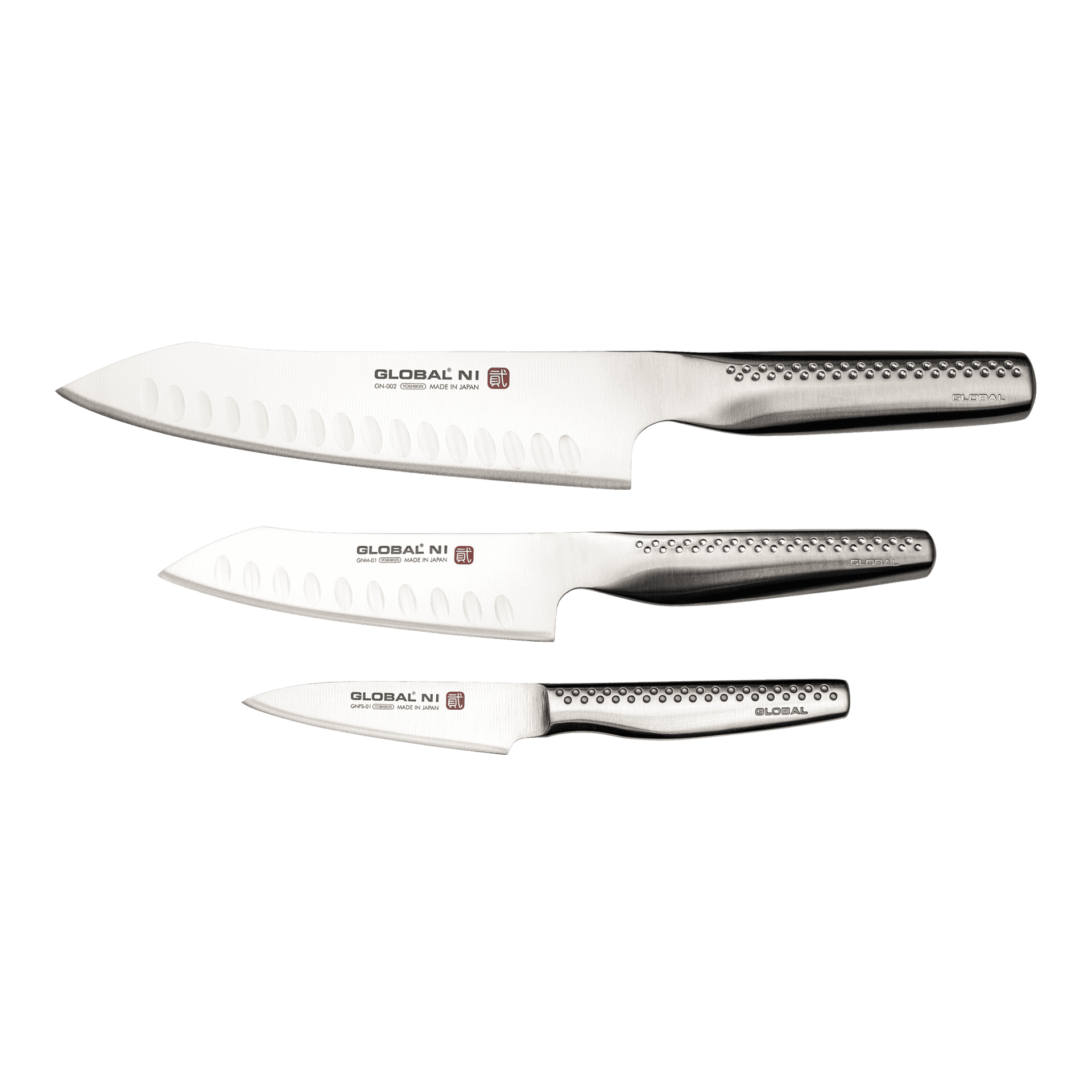 GN-3003 3 Piece Knife Set from GLOBAL Knives UK