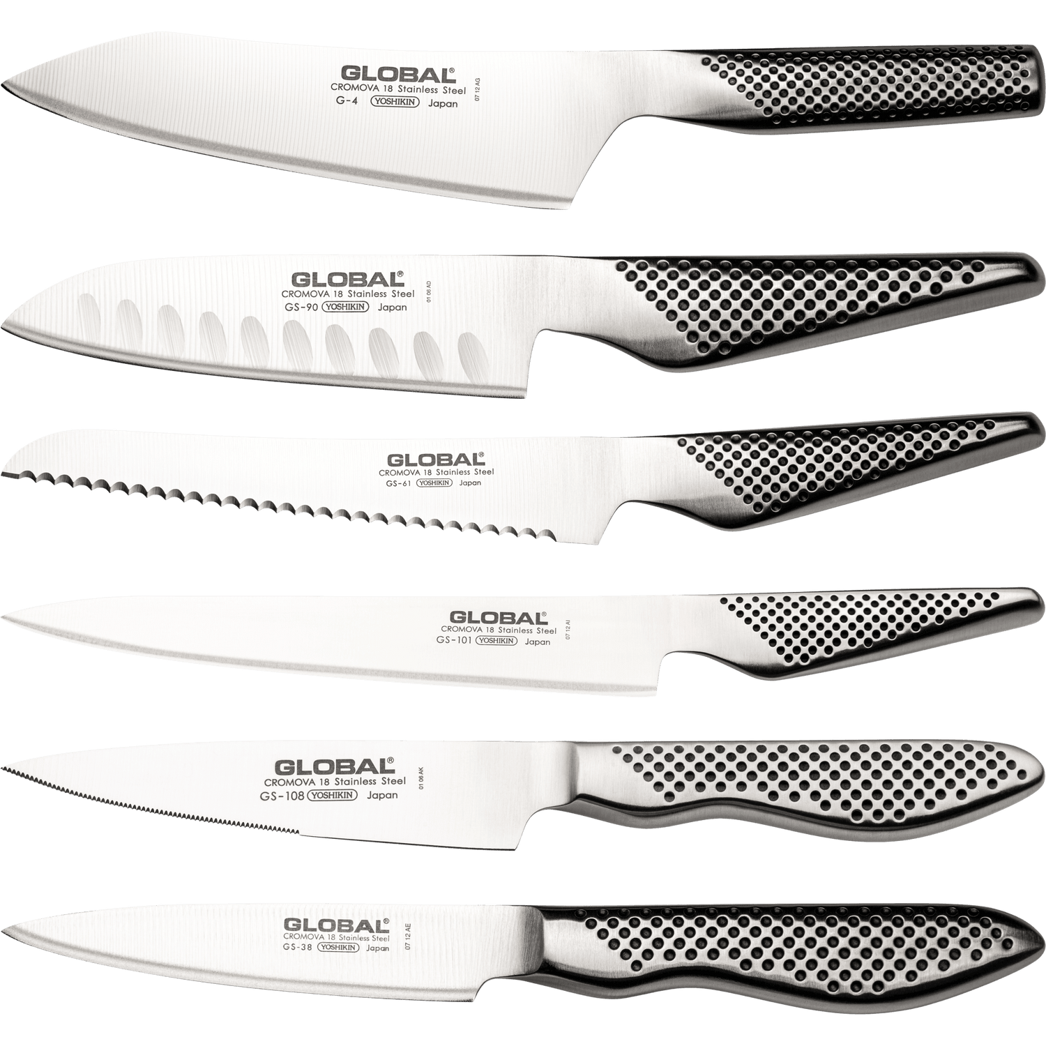Fire-Hi 7 Piece Knife Block Set