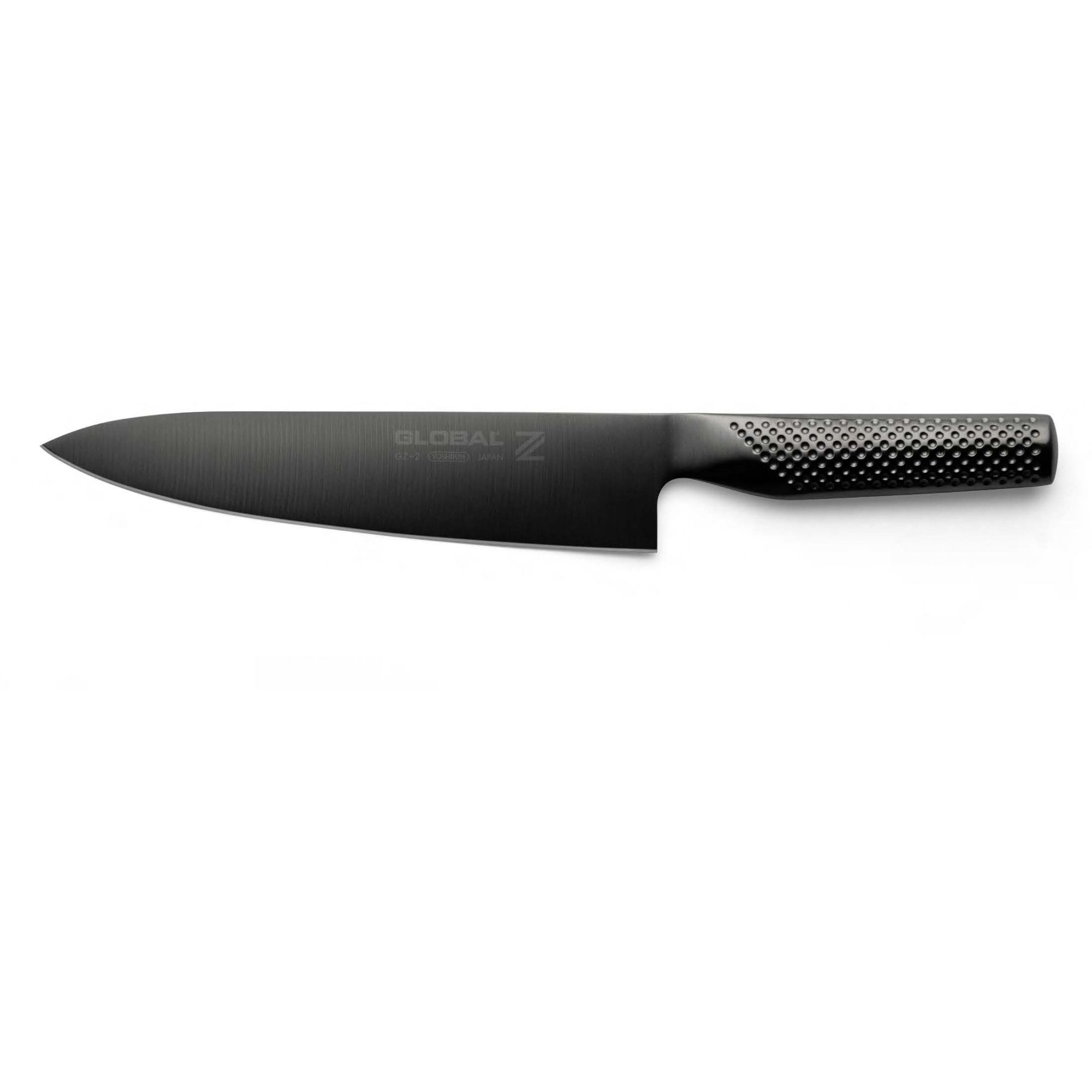 BLACK EDITION: Global Carbon Coated Chef's Knife 20cm