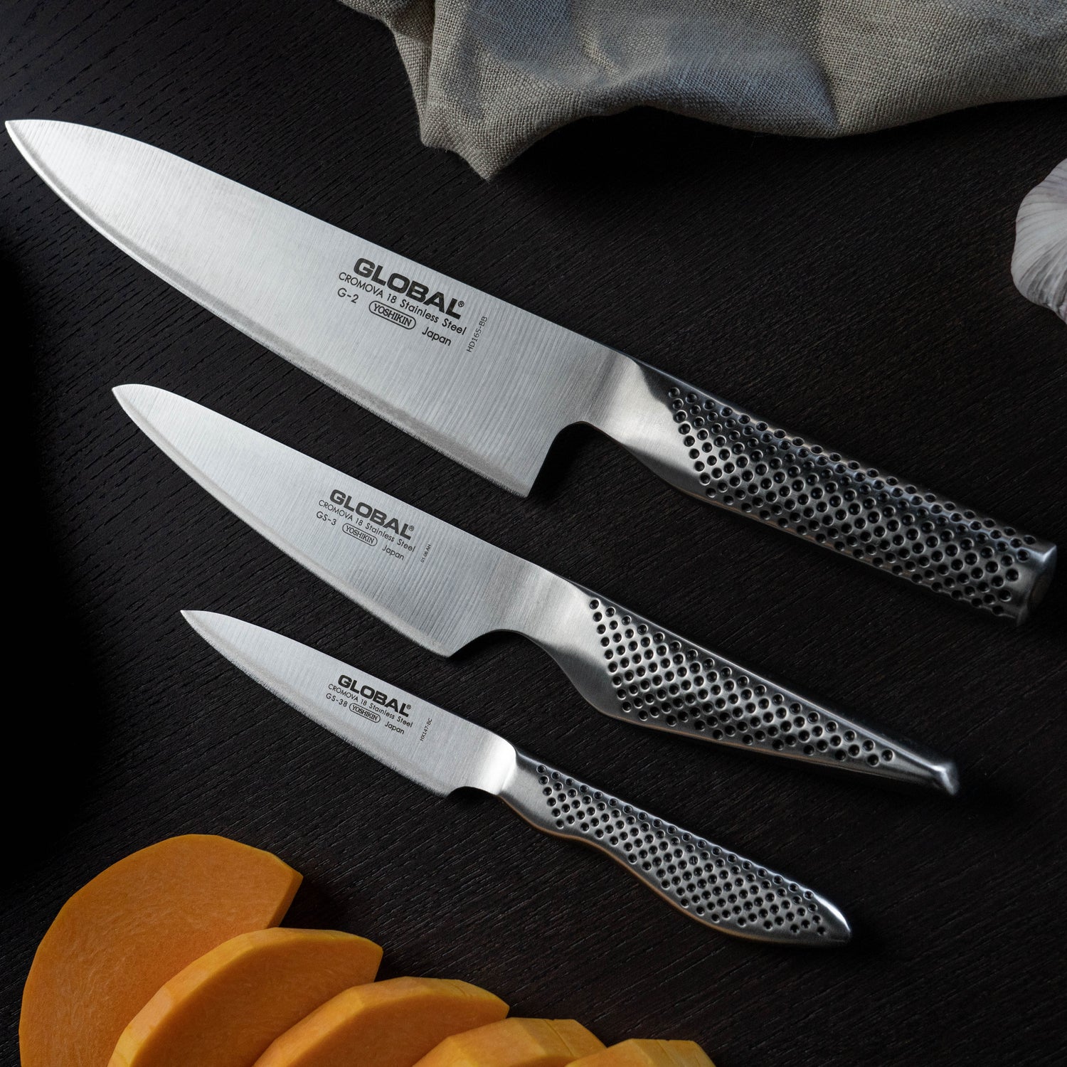 3 Piece Chef's Knife Set