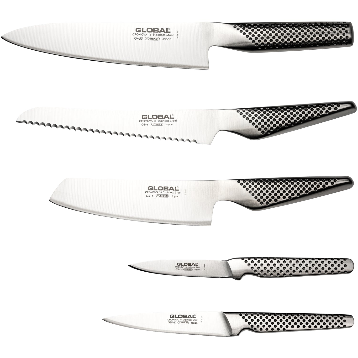 Six Piece Knife Block Set