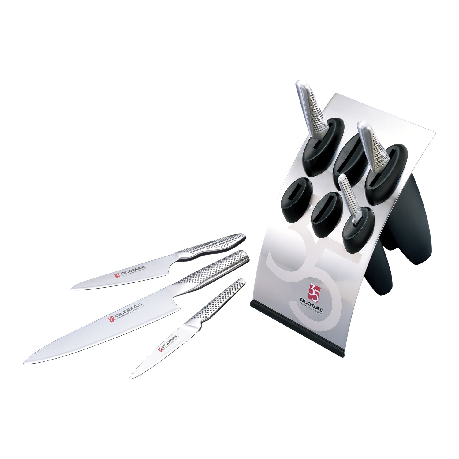 7 Pce Global 35th Anniversary Knife Block Set