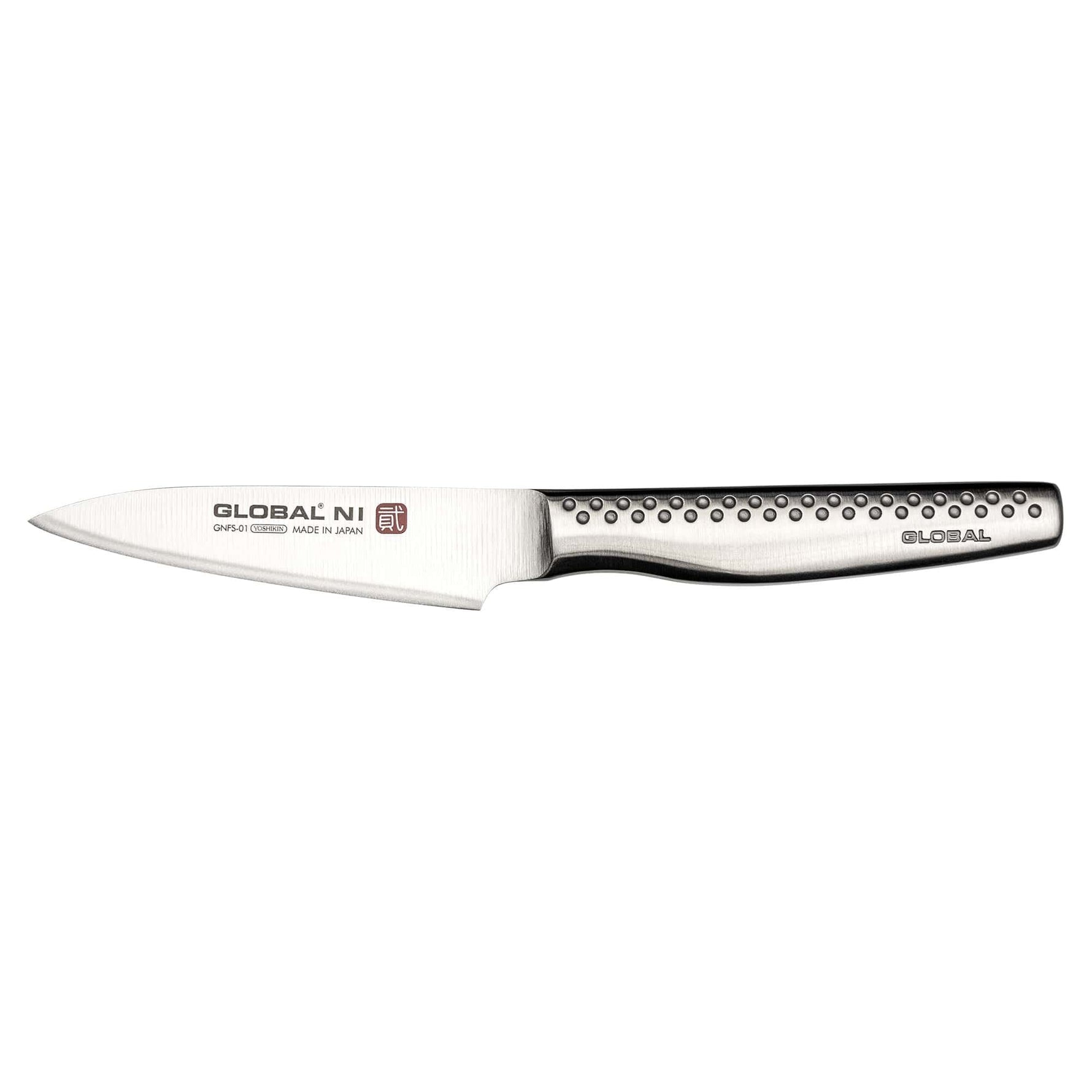 Paring knife with Global Ni branding on a white background