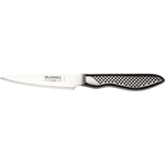 Global GS-38 Paring Knife with a perforated handle on a white background, featuring the Global brand.