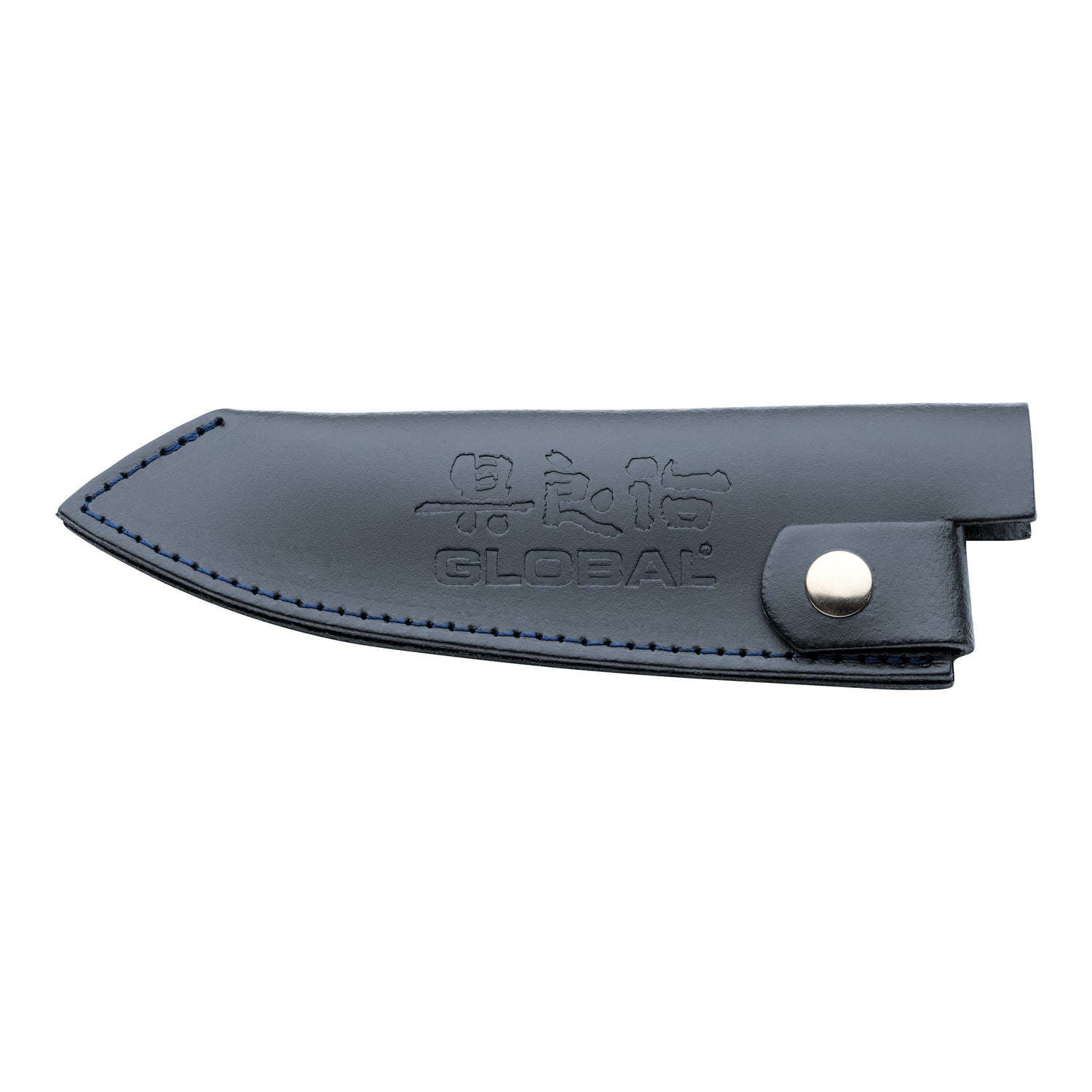 Global Blue leather Knife Sheath
